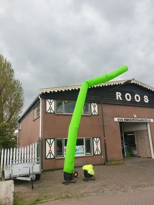 Skytube fluor groen 8m